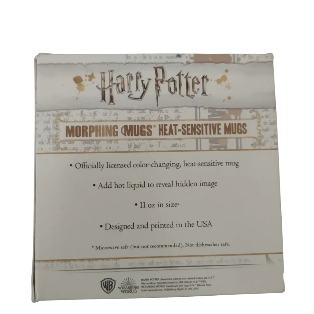 Harry Potter Morphing Mugs‎ Mischief Managed Coffee Mug